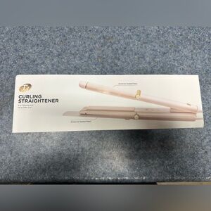 T3 Curling Straightener in Soft Pink